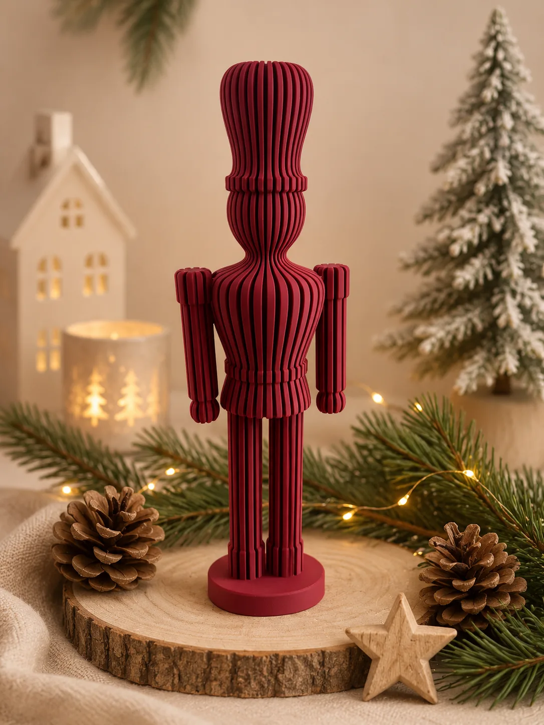 Casse noisette nervuré — décoration